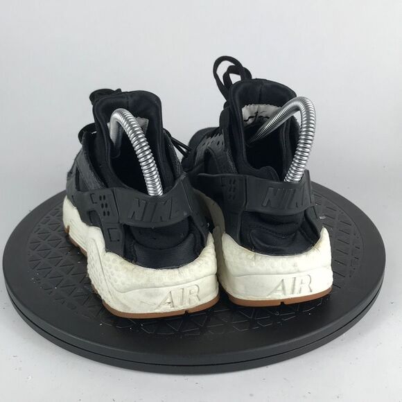 Nike Air Huarache Run Black/White/Gum Running Shoes 3020450-104 Women’s Size 6.5 - Picture 6 of 12